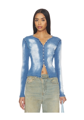 Diesel Gabriel Top in Blue. Size XS. Also in S, M, L.