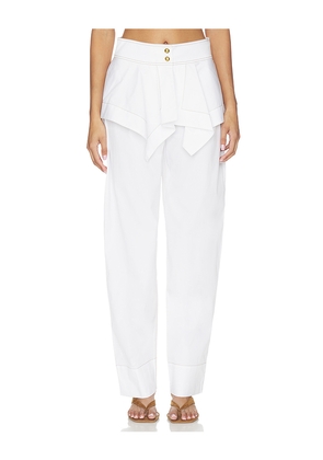 Amir Taghi Marti Pant in White. Size 0. Also in 4, 6.