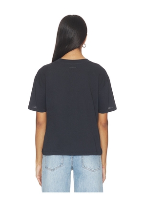ANINE BING Walker Tiger Tee in Black. Size XS. Also in S, M, L.