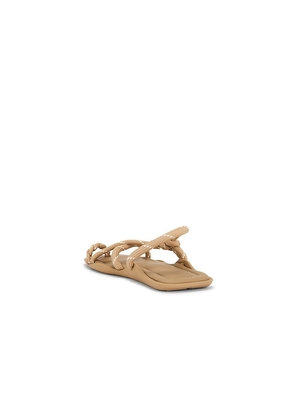 FlÃ²wze FlÃ»ze FlÃ» Square Sandal in Tan. Size 36. Also in 37, 38, 39, 40, 41.