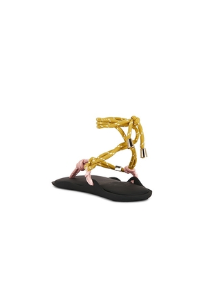 FlÃ²wze FlÃ»ze FlÃ» Twin Sandal in Yellow. Size 36. Also in 37, 38, 39, 40, 41.