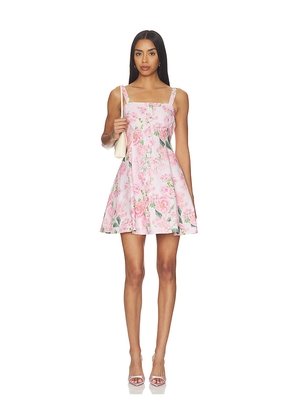 Generation Love Whitney Floral Linen Dress in Pink. Size XS. Also in M, S.