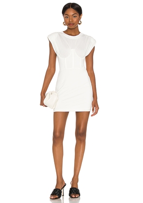 NBD Kay Tee Dress in White. Size S. Also in XXS.