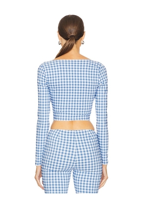 LOBA Belinda Top in Blue. Size XS. Also in XXS.