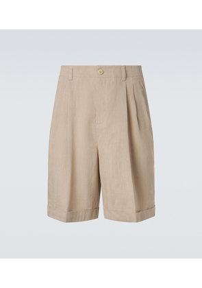 Jacquemus Pastro linen-blend Bermuda shorts
