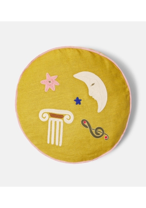 Jonathan Adler Playa Celestial linen cushion