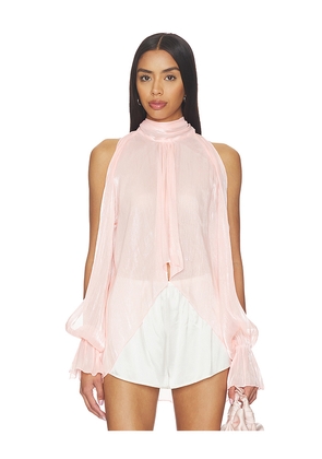 MORE TO COME Tilly Blouse in Rose. Size XS. Also in XXS, S, M, L, XL.