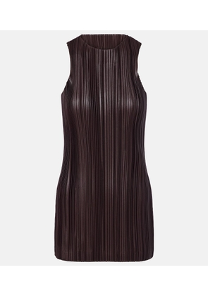 Phoebe Philo Pleated jersey tank top