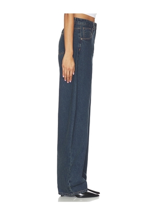 LIONESS Horseshoe Jeans in Blue. Size S. Also in XXS, XS, M, L, XXL.