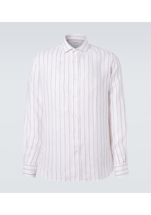 Brunello Cucinelli Striped linen shirt