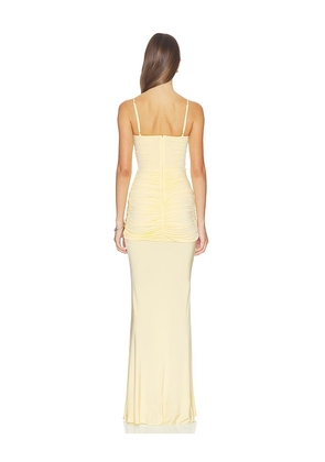 Lovers and Friends Emmy Maxi Dress in Yellow. Size XS. Also in XXS, S, L.