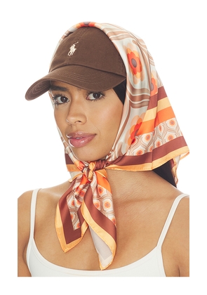 Lack of Color Solar Groove Scarf in Brown,Orange.