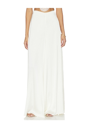 Mayle Vasquez Punta Pants in White. Size XS. Also in S, M, L, XL.