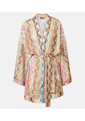 Missoni Zigzag beach cover-up