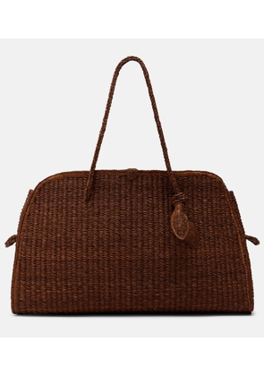 Jacquemus Turismo Large raffia bowling bag