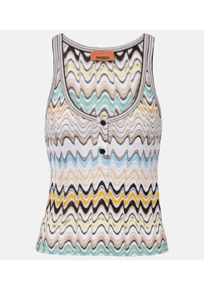 Missoni Intarsia tank top