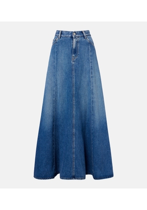 AG Jeans Tula denim maxi skirt