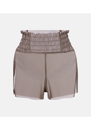 Rick Owens Boxing sheer tulle shorts