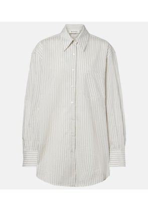 Rohe Striped silk and cotton shirt