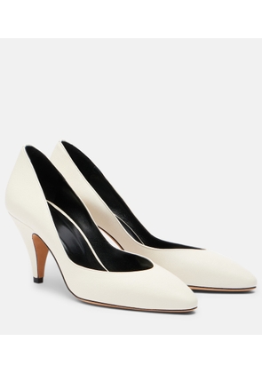 JUDE Haze leather pumps
