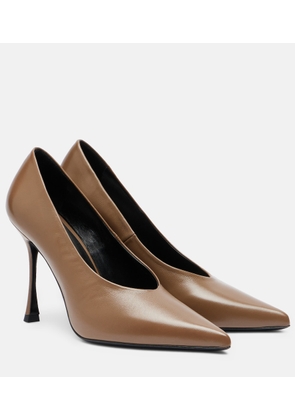 JUDE Kiss leather pumps