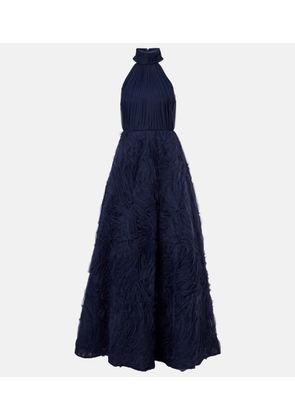 Rebecca Vallance Jasmine pleated tulle gown