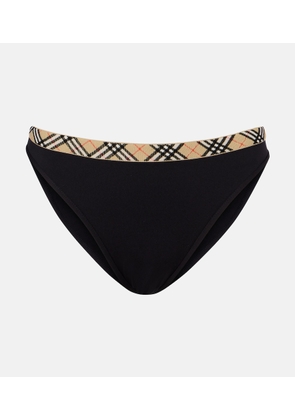 Burberry Burberry Check bikini bottoms