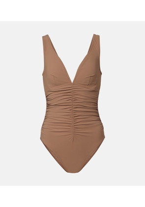 Karla Colletto Smart ruched swimsuit