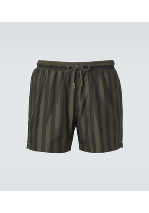 Orlebar Brown Boxer striped swim trunks