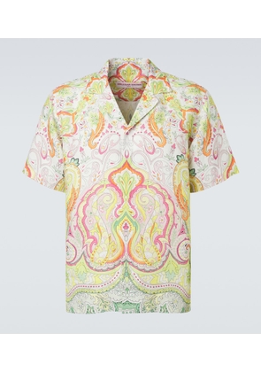 Orlebar Brown Maitan printed linen shirt