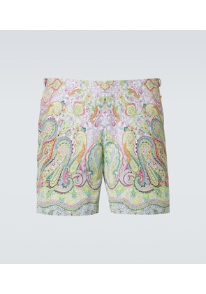 Orlebar Brown Bulldog printed swim trunks