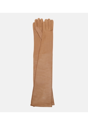 Nour Hammour Leather gloves