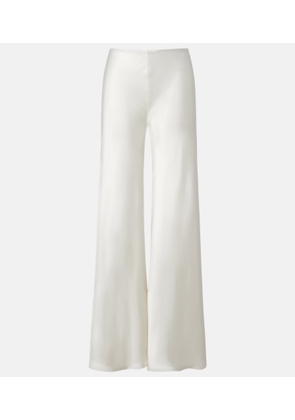 Norma Kamali Satin wide-leg pants