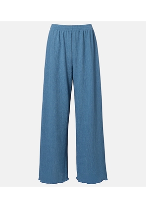 Jade Swim Mika seersucker wide-leg pants