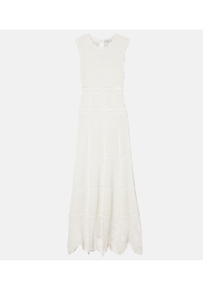 Erdem Crochet cotton midi dress