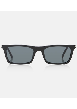 Saint Laurent Corner Angle rectangular sunglasses