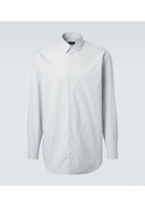 Giorgio Armani Archivio striped cotton shirt