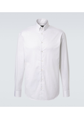 Giorgio Armani Archivio pinstripe cotton shirt