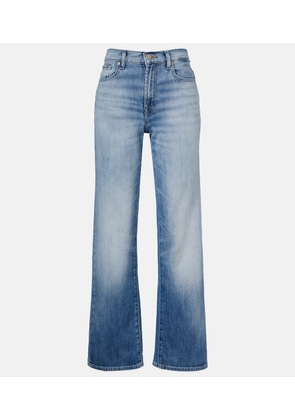7 For All Mankind Stovepipe straight jeans