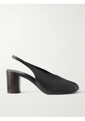 LEMAIRE - Glove 80 Leather Slingback Pumps - Black - FR36,FR37,FR38,FR39,FR40,FR41