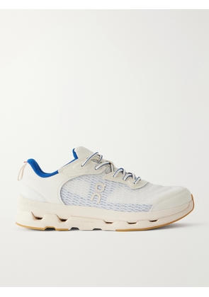 ON - + Zendaya Cloudzone Moon Rubber-trimmed Mesh Sneakers - White - US5,US5.5,US6,US6.5,US7,US7.5,US8,US8.5,US9,US9.5,US10,US10.5,US11