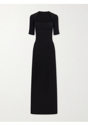 Jacquemus - Bolero Stretch-jersey Midi Dress - Black - XS,S,M,L,XL
