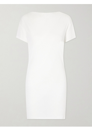 Jacquemus - La Robe Mistral Open-back Crepe Mini Dress - White - XS,S,M,L,XL