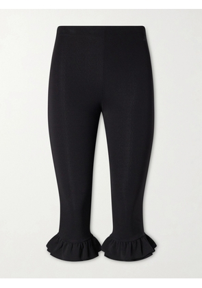 Jacquemus - Le Playa Ruffled Jersey Shorts - Black - XXS,XS,S,M,L,XL