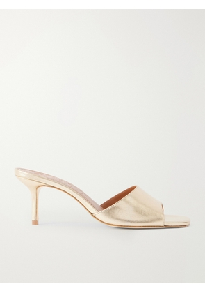 STAUD - Bea Metallic-leather Mules - Gold - IT36,IT36.5,IT37,IT37.5,IT38,IT38.5,IT39,IT39.5,IT40,IT40.5,IT41,IT42