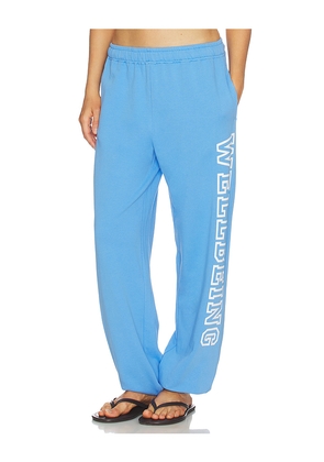 WellBeing + BeingWell Cooper Jogger in Blue. Size XXS. Also in XS, S, M, L, XL.