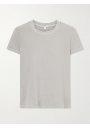James Perse - Vintage Boy Cotton-jersey T-shirt - Gray - 0,1,2,3,4