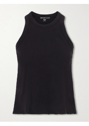 James Perse - Slub Cotton-jersey Tank Top - Black - 0,1,2,3,4
