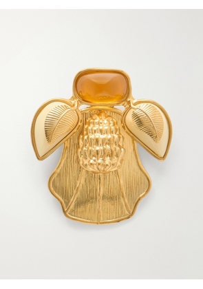 Sonia Petroff - Bee Gold-plated Brooch - One size