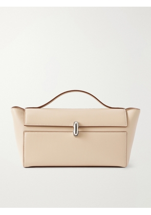 Savette - Symmetry Trapeze Pochette Leather Tote - Neutrals - One size